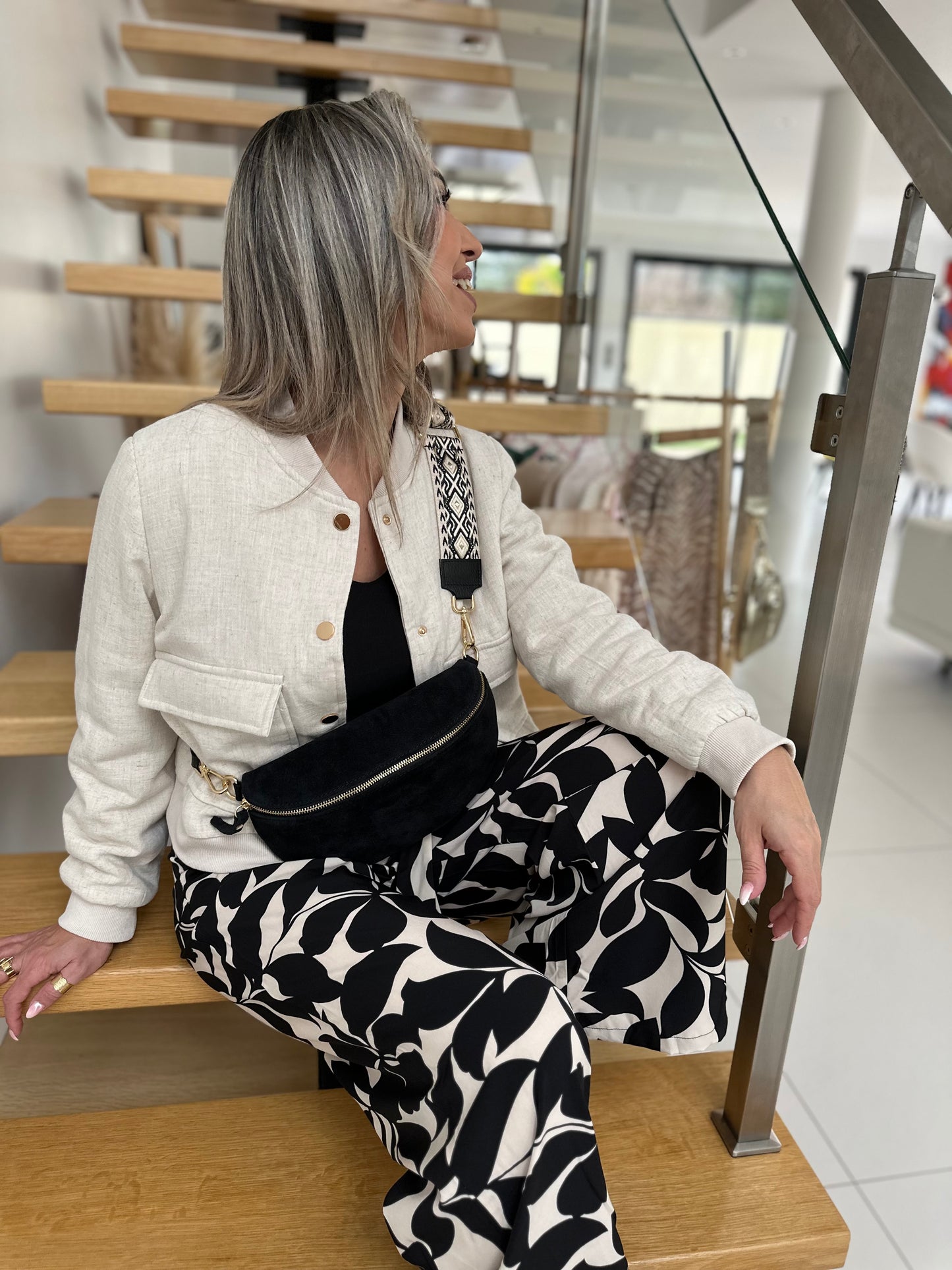 Pantalon imprimé Vera