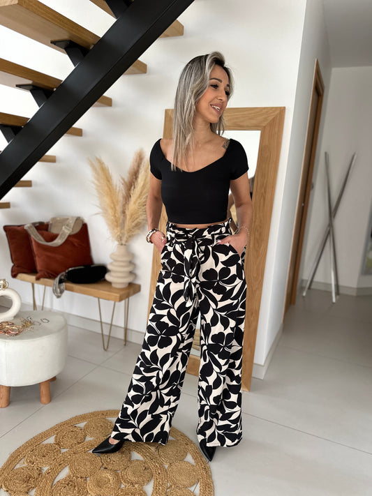 Pantalon imprimé Vera