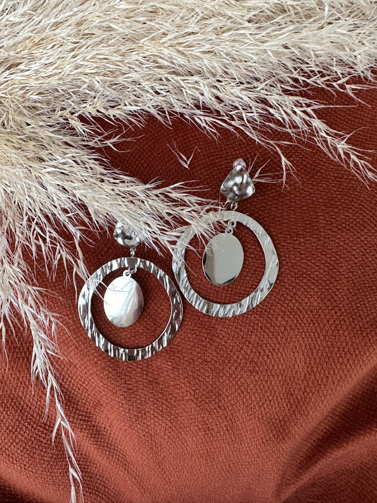 Boucles d’oreilles Sunrise Argent