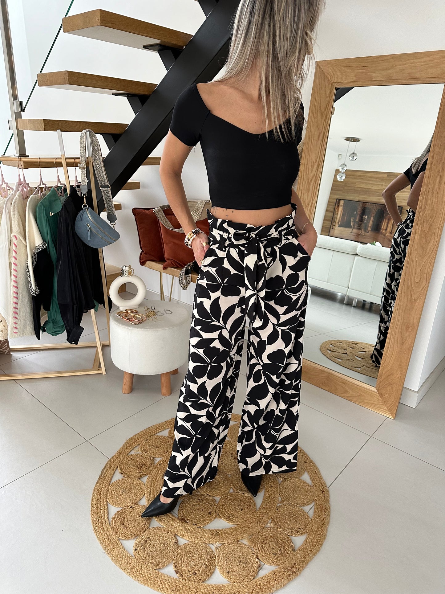 Pantalon imprimé Vera