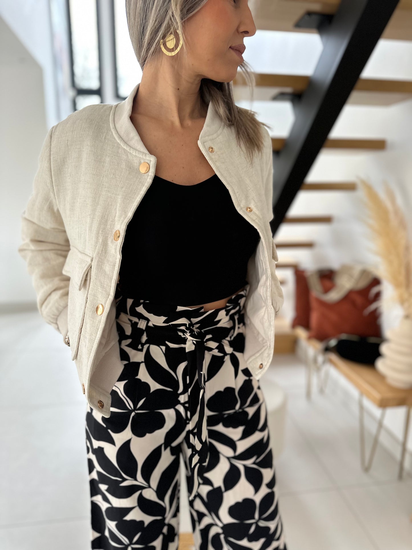 Pantalon imprimé Vera