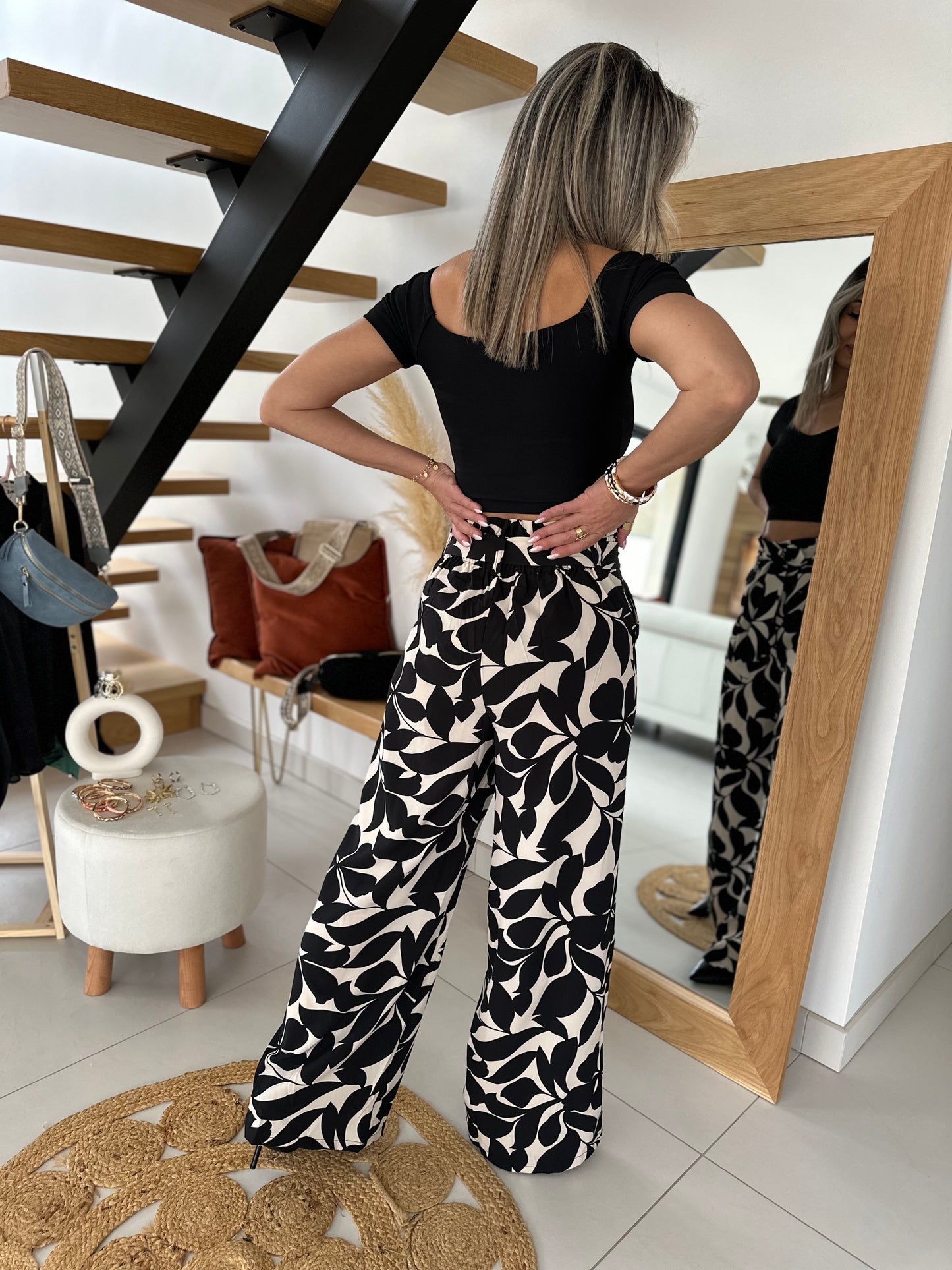 Pantalon imprimé Vera