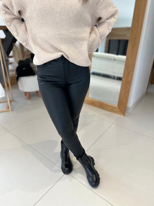 Pantalon Enduit