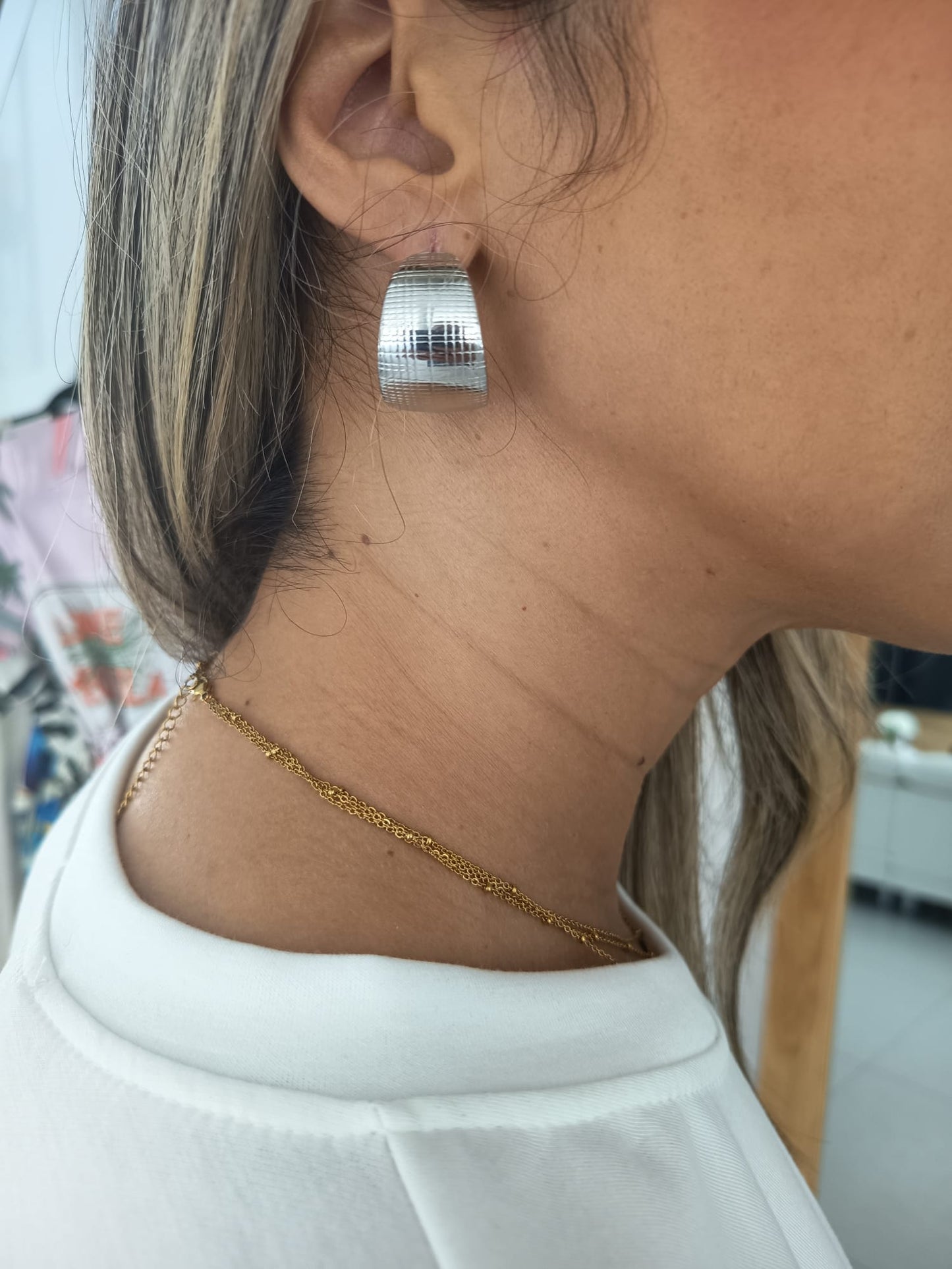 Boucles d’oreilles argent