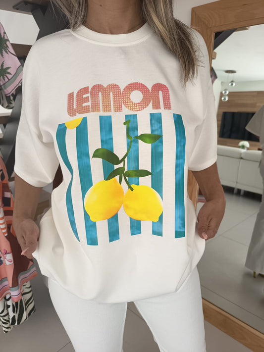 T-shirt citron