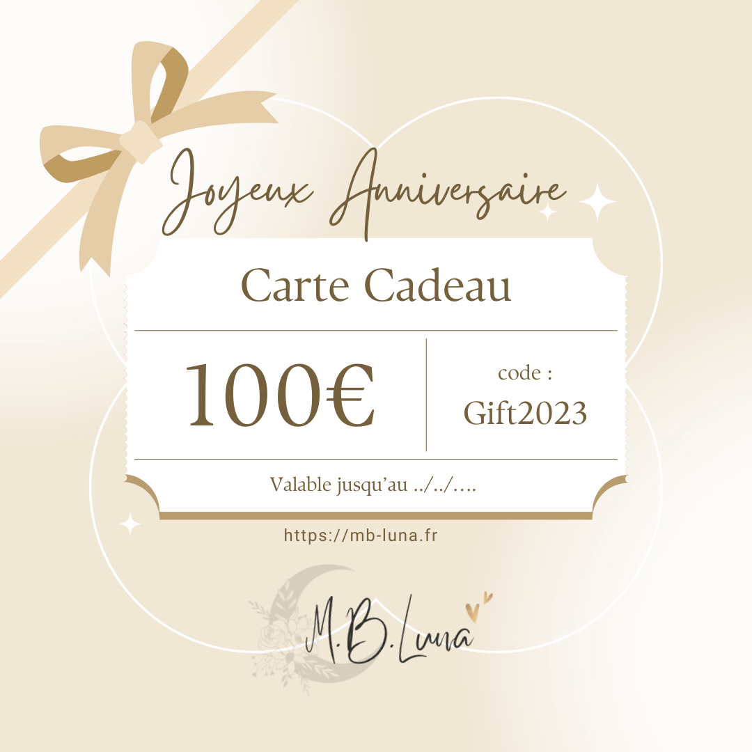 Cartes cadeaux