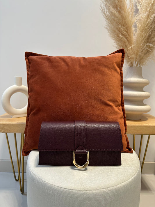 Sac enveloppe Bordeaux
